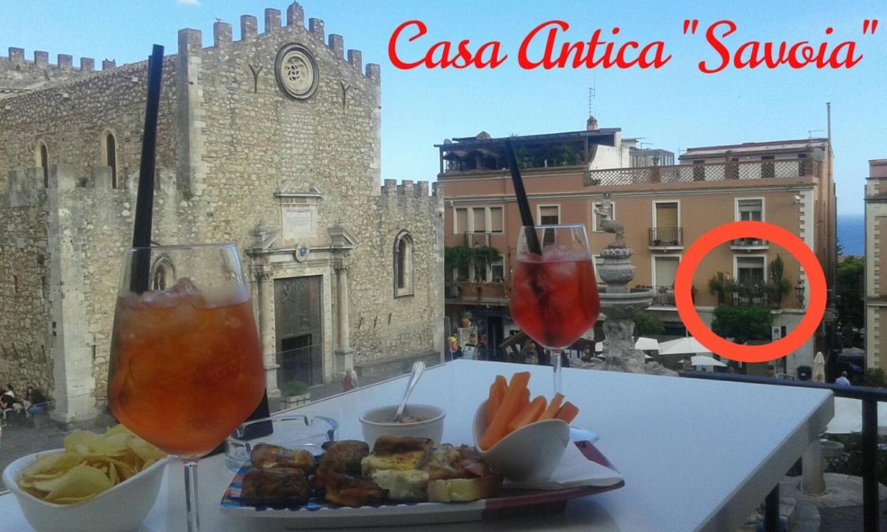 Casa Antica Savoia Apartamento Taormina Exterior foto